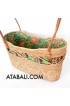 shopping handbags ethnic design ata rattan women handmade 